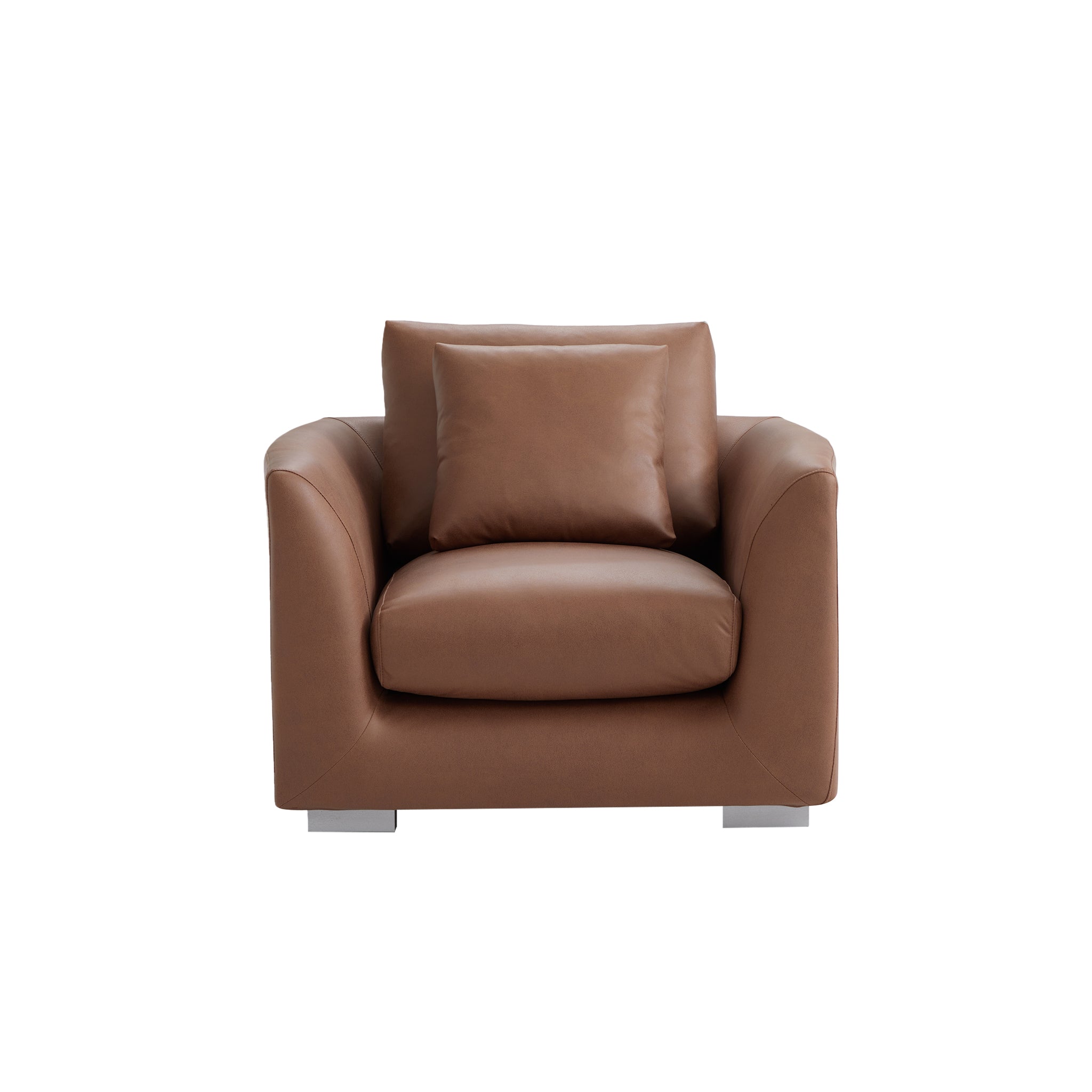 Aalto Boutique Dark Brown Feathers Armchair