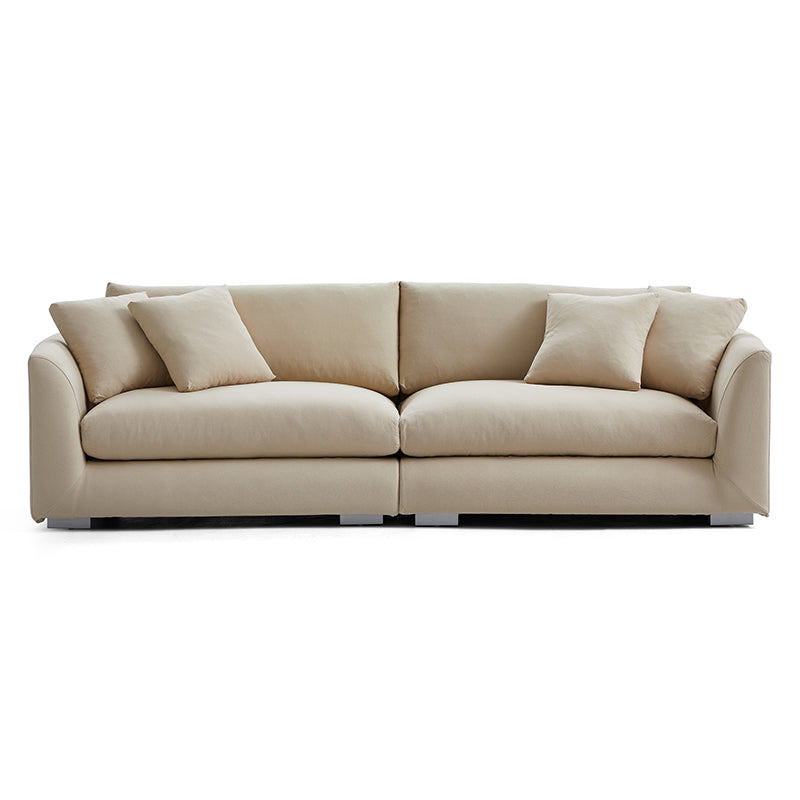 Aalto Boutique Linen Feathers Sofa