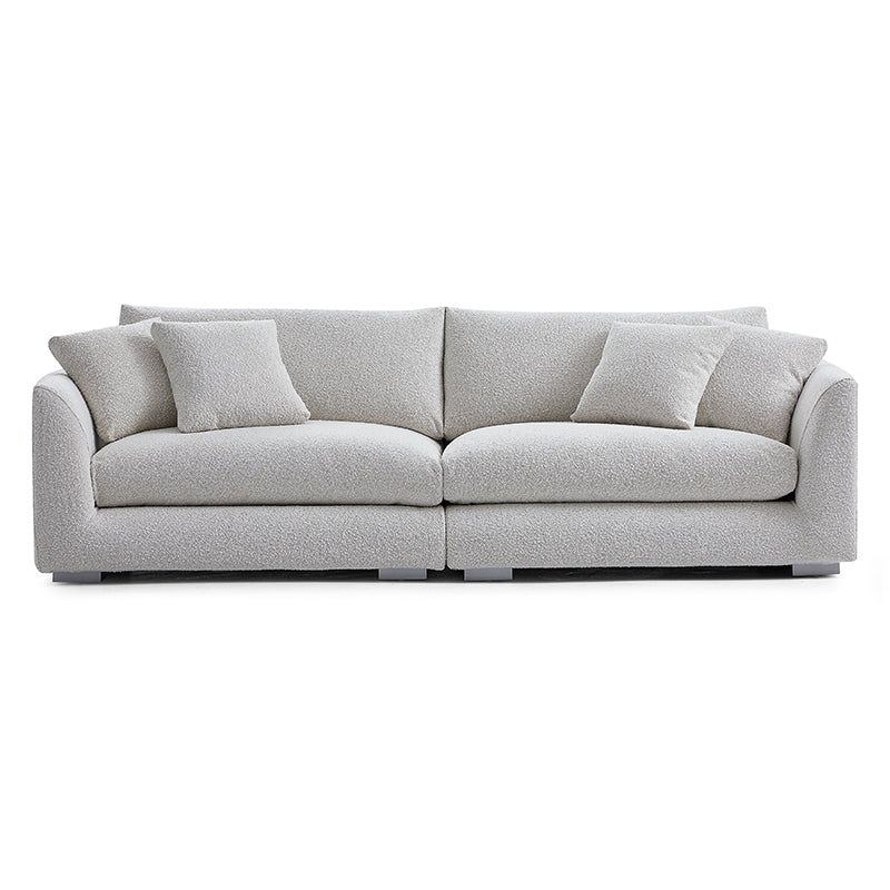 Aalto Boutique Boucle White Feathers Sofa